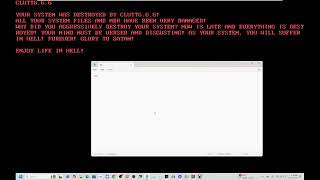 BootMissingexe and Clutt666exe crashes windows 7 VMware Workstation [upl. by Esiole785]