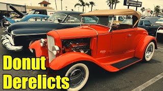 Classic Car Show Donut Derelicts May042024 Huntington Beach California [upl. by Aicined123]