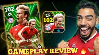 RUMMENIGGE 102 GAMEPLAY REVIEW 🔥 THE BEST PLAYER IN THE GAME  eFootball 24 mobile [upl. by Etka]