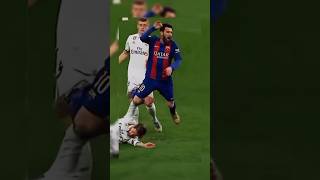 SERGIO RAMOS FOULING MESSI 💀😈 football edit sergioramos messi [upl. by Imoyn]