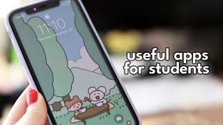 7 useful apps for students 🍎 [upl. by Naujd902]