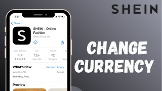 How to Change Currency on Shein App  2021 [upl. by Mharg]