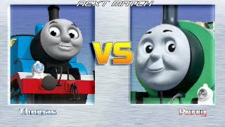 MUGEN REQUESTS  Thomas the Tank Engine vs Percy the Small Engine [upl. by Chaddy]