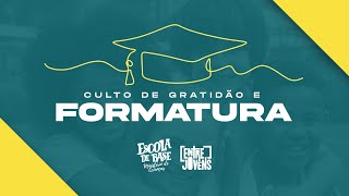 FORMATURA ESCOLA DE BASE  26112024 [upl. by Yrehcaz160]