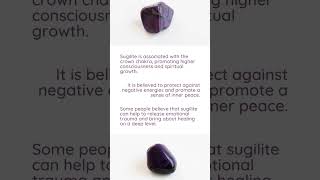 Sugilite  CRYSTALS amp GEMSTONES 101 shorts [upl. by Amor]