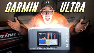 Unboxing the Garmin Echomap Ultra 122SV  UHD Size Comparison [upl. by Leahciam112]