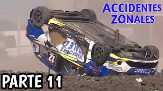 Compilado accidentes en los zonales parte 11 [upl. by Ellecram]