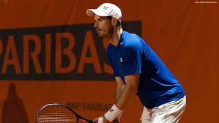 Full Match Andy Murray vs Gregoire Barrere at the Bordeaux Challenger [upl. by Adina]