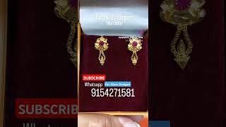 sowndaryajewellers gold goldjewellery goldearrings [upl. by Ahsienar]