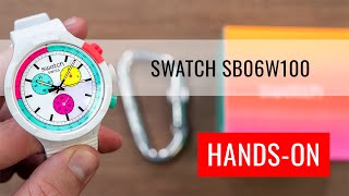 HANDSON Swatch The Purity Of Neon SB06W100 [upl. by Schwerin125]