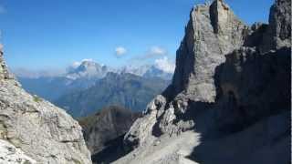 Mulaz  Rifugio Volpi da Falcade  Settembre 2012 [upl. by Manon158]