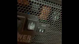 fsp hydro g pro 750w idle noise with eco mode off [upl. by Lavinie]