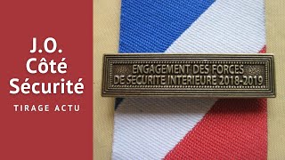 TIRAGE ACTU  quotLes JO du côté des Forces de Sécuritéquot [upl. by Jacobine]