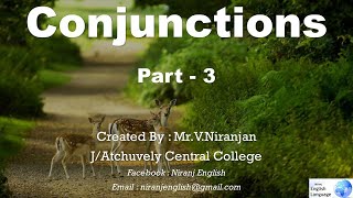 Conjunctions part 3 [upl. by Brathwaite102]