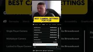 Best camera settings to use on FC25 📷 fc25 eafc [upl. by Lrak503]