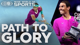 Best of Rafael Nadal’s legendary Australian Open campaign  Wide World of Sports [upl. by Ahsii530]