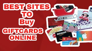 Best site to buy giftcards online [upl. by Edsel412]