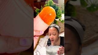 ice facial for glowing glass skin DIY ice roller spotless skinskincare ice glowingskin [upl. by Eleinad314]