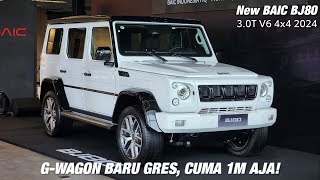 GWAGON PAKET HEMAT BAIC BJ80 SEGERA MASUK INDO [upl. by Yeslah]