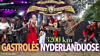 HANSANOVA gastrolės NYDERLANDUOSE  Middeleeuws Winschoten amp Fantasy Festival 2024 [upl. by Yojenitsirk]