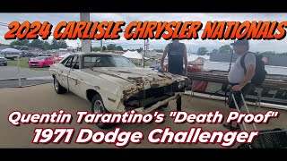 2024 Carlisle Chrysler Nationals Death Proof 71 Challenger Movie Car chryslernationals deathproof [upl. by Aivata]