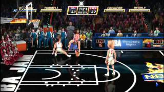 NBA Jam Remix Mode OG Jam Team vs ESPN SN [upl. by Grew701]