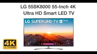 LG Electronics 55SK8000 55Inch 4K TV Features [upl. by Cavuoto]