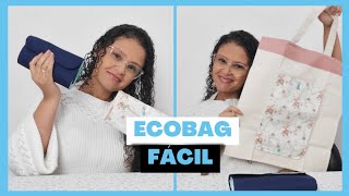 Ecobag Fácil que Vira Carteira  Passo a Passo [upl. by Calley]