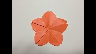 DIY Origami Cherry Blossom [upl. by Kelleher643]