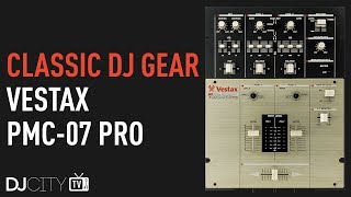 Classic DJ Gear Vestax PMC07 Pro Mixer [upl. by Sirois]