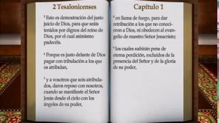 53  BIBLIA HABLADA  2 TESALONICENSES RVNT [upl. by Herstein]