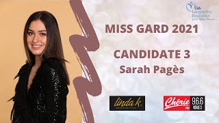 MISS GARD 2021  Sarah  Candidate 3 [upl. by Ehcropal281]