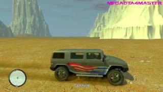 GTA IV  Desert IV Map Mod Test [upl. by Rhu]