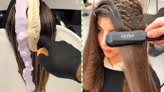 Top Haircut and Color Transformations 2023  Short Haircuts amp Hair Makeover Ideas  Girls Hairstyles [upl. by Nomead]