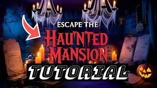 Haunted Mansion Escape Room  Tutorial  Fortnite [upl. by Nyrek]