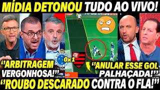 🚨😡 MÍDIA DETONOU TUDO AO VIVO ROUBO DESCARADO CONTRA O FLAMENGO DENOVO NO BRASILEIRÃO [upl. by Venice]