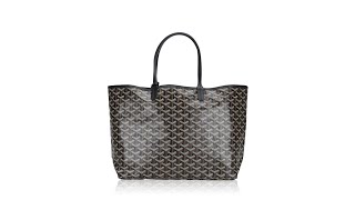 Goyard Goyardine Saint Louis PM Noir [upl. by Yenahc]