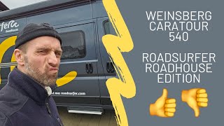 Weinsberg Caratour 540  Roadsurfer Roadhouse Edition Fazit nach einem Wochenende Camping [upl. by Edith]