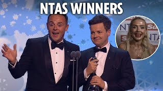 Best soap winner shocks NTA Awards while Ant and Dec pick up 23rd gong [upl. by Nonnaehr]