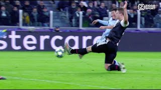 DE LIGT Monster Tackle vs Atletico Madrid [upl. by Akinohs]