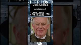 7 deceased Sherlock Holmes actors part 1 [upl. by Accber]