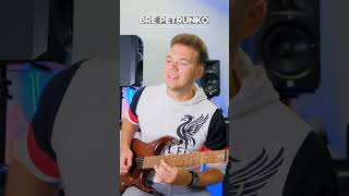 BRE PETRUNKO  Gank  Resurrection  Electric Guitar cover [upl. by Bahe360]