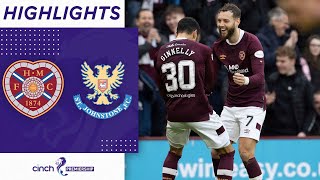 Heart of Midlothian 30 St Johnstone  Ginnelly Double Secures Important Win  cinch Premiership [upl. by Margette]