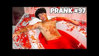 100 PRANK IN 24 HOURS  Stokes Twins [upl. by Noyad]