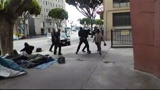 LAPD Killing Caught on Tape [upl. by Diarmit744]