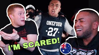 UK FANS SHOCKED BY AUSSIE DRILL 🤯  MAX REACTS FT MORGZ TO ONEFOUR  SPOT THE DIFFERENCE [upl. by Brasca]