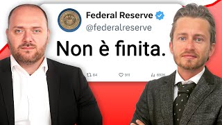 FEDERAL RESERVE TAGLIO DEI TASSI POSTICIPATO [upl. by Anirb]