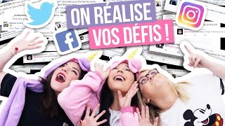 VOS PIRES CHALLENGES EN 7 SECONDES  avec Clara Marz Lola Dubini et Yoko Nail Art [upl. by Airun]