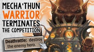 MECHATHUN WARRIOR OBLITERATES  The Boomsday Project  Hearthstone [upl. by Tergram702]