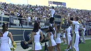 UCF Cheerleaders and Incredible UCF Fans [upl. by Pomfrey626]